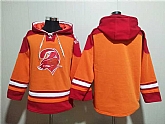 Men's Tampa Bay Buccaneers Blank Orange Red Ageless Must-Have Lace-Up Pullover Hoodie,baseball caps,new era cap wholesale,wholesale hats